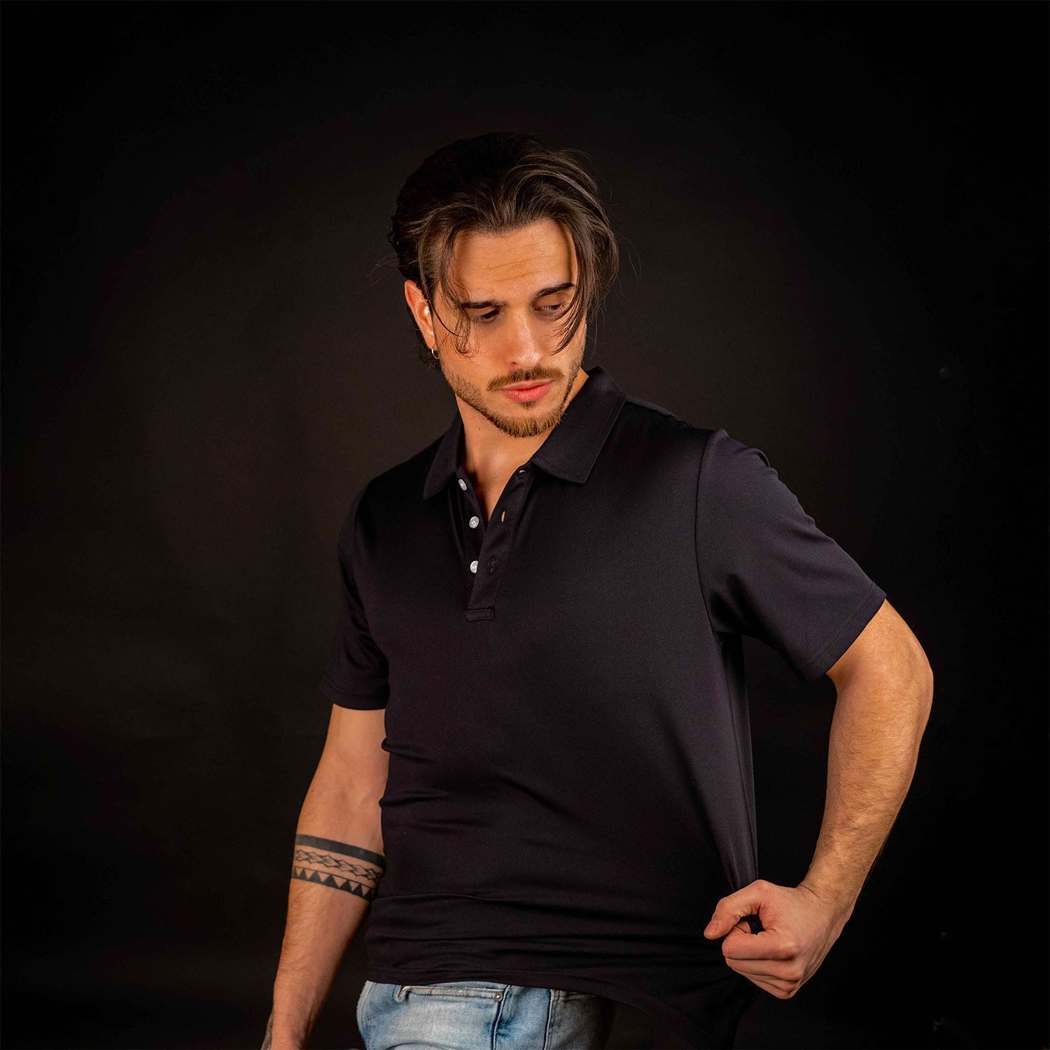 Activewear Collection | Men's Polo Shirt with Quick Dry Fabric | Classic Fit for Comfort and Performance 4