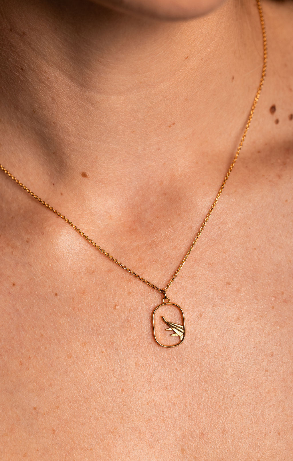 Airplane Necklace | Minimalist Design with Adjustable 16-Inch Chain | Elegant Gift for Travel Lovers 1