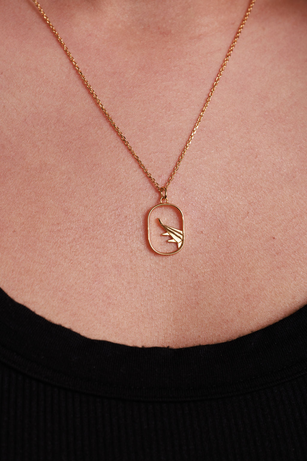 Airplane Necklace | Minimalist Design with Adjustable 16-Inch Chain | Elegant Gift for Travel Lovers 2