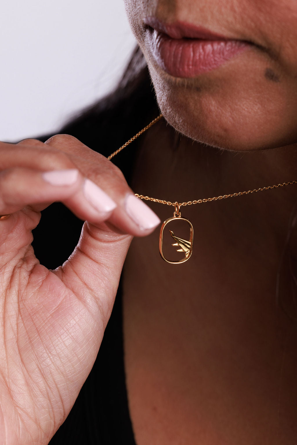 Airplane Necklace | Minimalist Design with Adjustable 16-Inch Chain | Elegant Gift for Travel Lovers 3