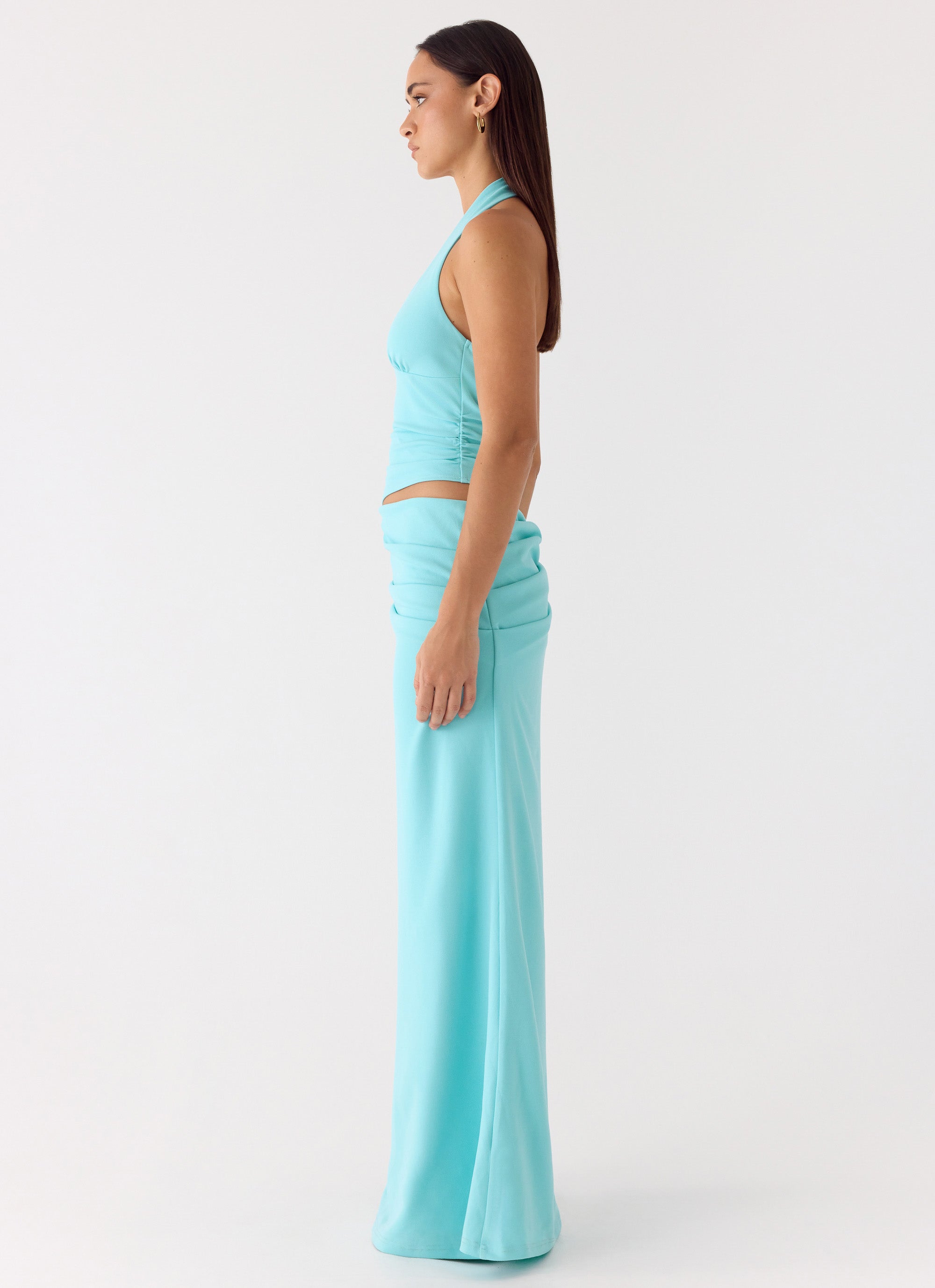 Almost Love | Elegant Maxi Dress for Women with Halter Neck Design | Flattering Fit for Timeless Style 1