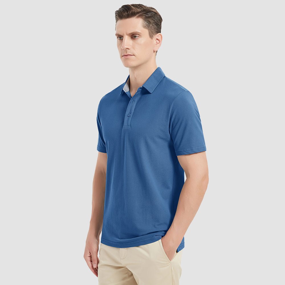 Classic Golf Polos | Men's Polo Shirt with Cooling Comfort | Versatile Casual Wear for All Occasions 3