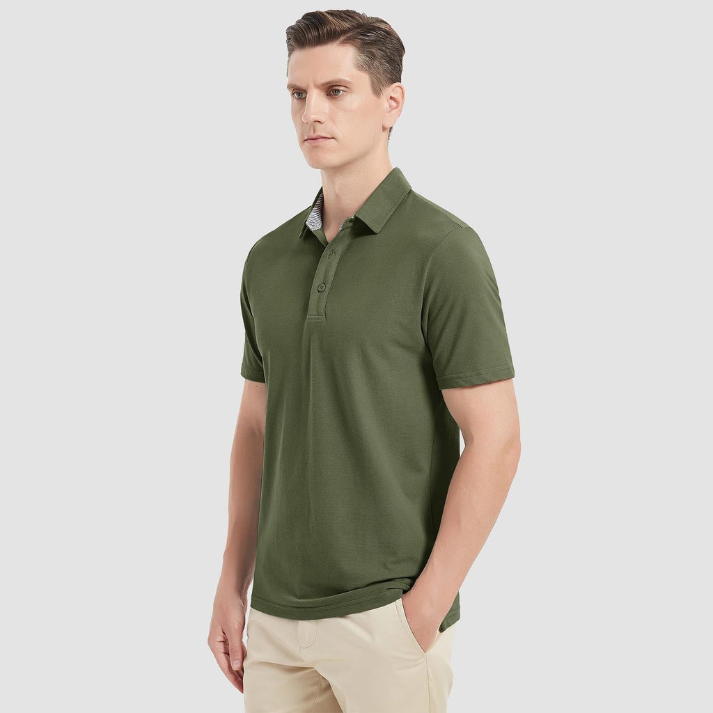 Classic Golf Polos | Men's Polo Shirt with Cooling Comfort | Versatile Casual Wear for All Occasions 7