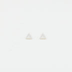 Elegant Triangle Gold Stud Earrings with Minimalist Design for Everyday Wear 3