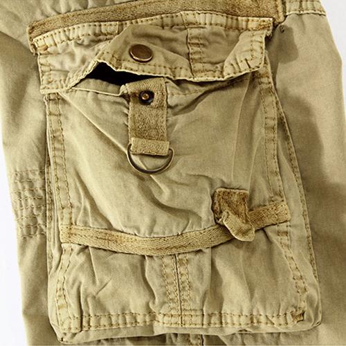 Ethan Collection | Men's Cargo Shorts with Perfect Fit & Button Fly | Tailored Comfort for Outdoor Activities 5