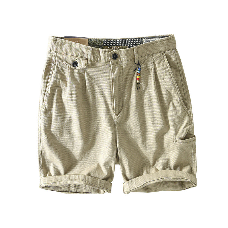 Ethan Collection | Men's Summer Shorts with Perfect Fit Guarantee | Breathable Cotton for Comfortable Outdoor Activities 0