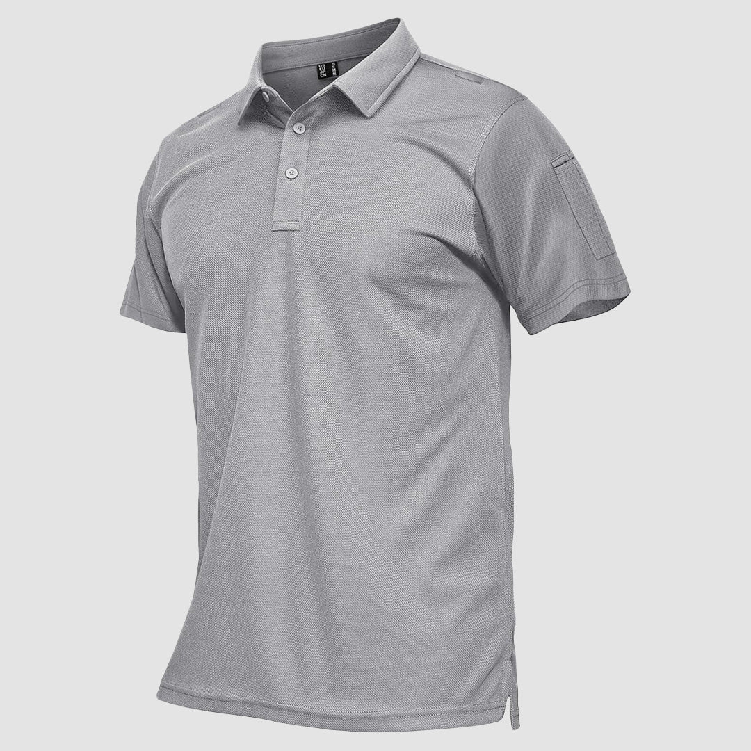 Tactical Performance Polo Shirt | Quick-Dry Fabric with UPF 50+ Protection for Active Outdoor Use 10