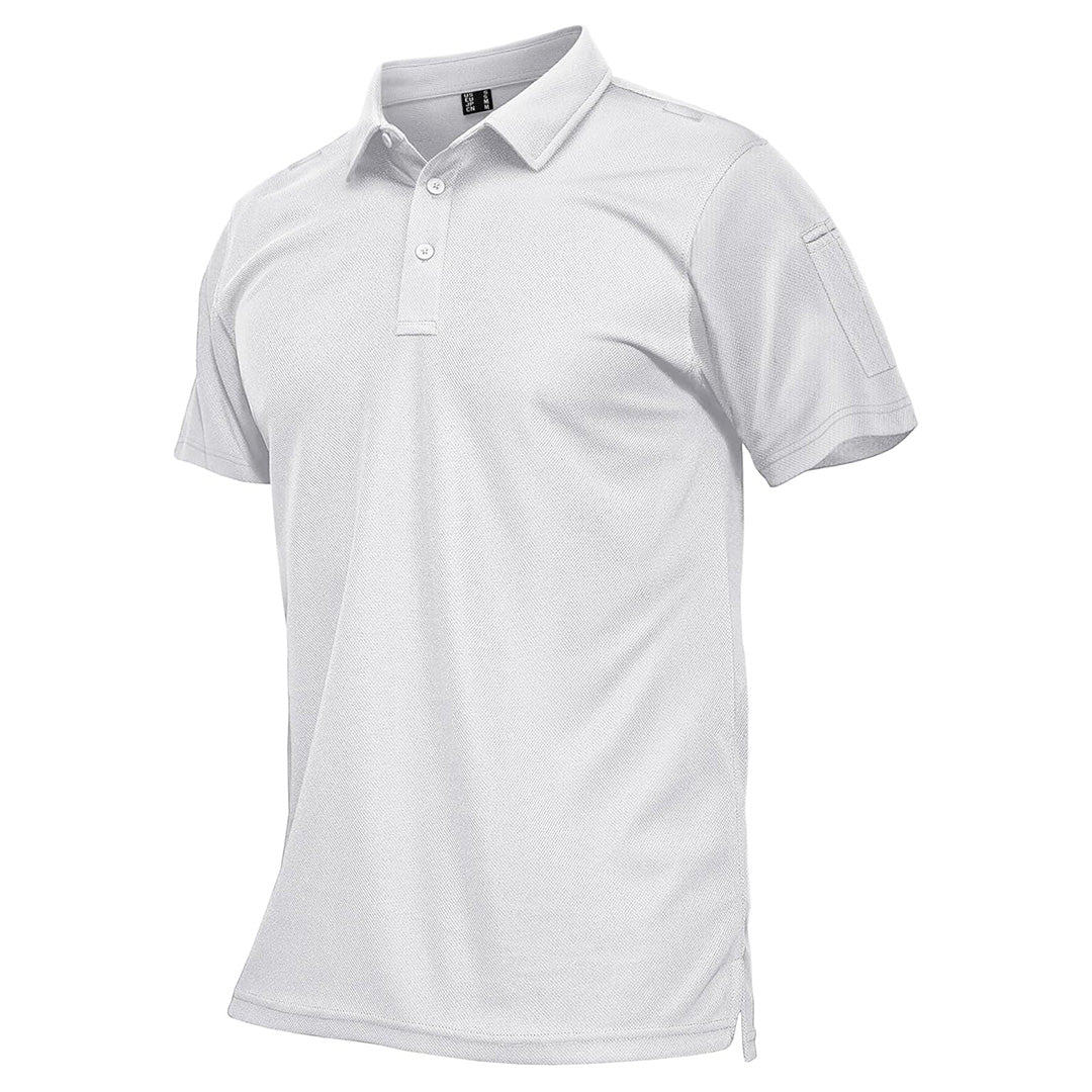 Tactical Performance Polo Shirt | Quick-Dry Fabric with UPF 50+ Protection for Active Outdoor Use 11