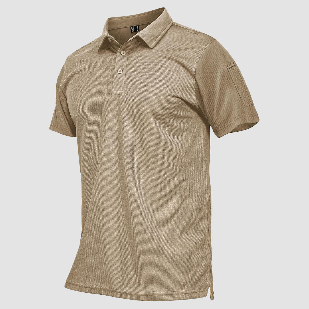 Tactical Performance Polo Shirt | Quick-Dry Fabric with UPF 50+ Protection for Active Outdoor Use 13