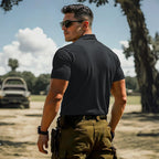 Tactical Performance Polo Shirt | Quick-Dry Fabric with UPF 50+ Protection for Active Outdoor Use 7