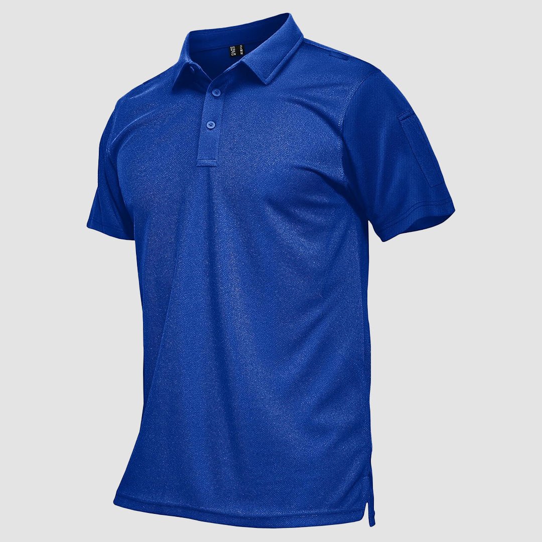Tactical Performance Polo Shirt | Quick-Dry Fabric with UPF 50+ Protection for Active Outdoor Use 8
