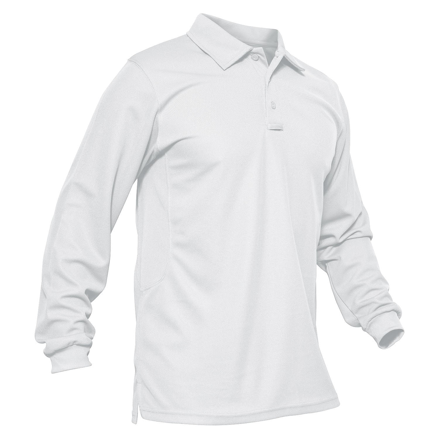 Tactical Performance | Men's Long Sleeve Polo Shirt with Moisture-Wicking Fabric | Comfortable for Outdoor Activities 13